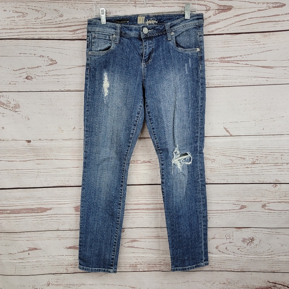 Kut from the Kloth Celine Slouchy boyfriend distressed jeans